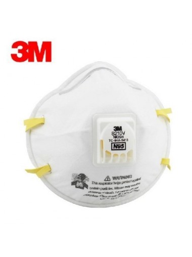 [舒適 高防護] 3M™ 8210V N95 呼氣閥口罩  (1個)